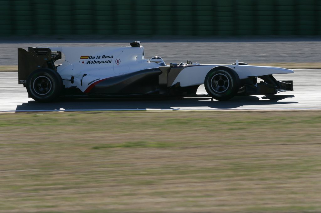 Test Valencia primi km, Pedro de la Rosa, BMW Sauber C29